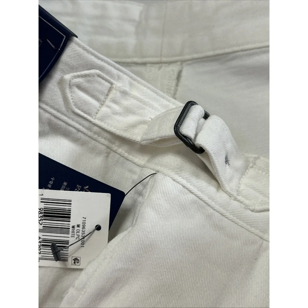 NWT Mens Polo Ralph Lauren Chino Shorts‎ Pleated Side Buckles Sz 42 7